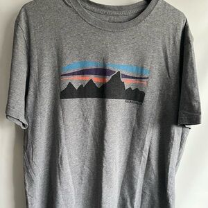 Patagonia Gray Mountain Graphic Tee